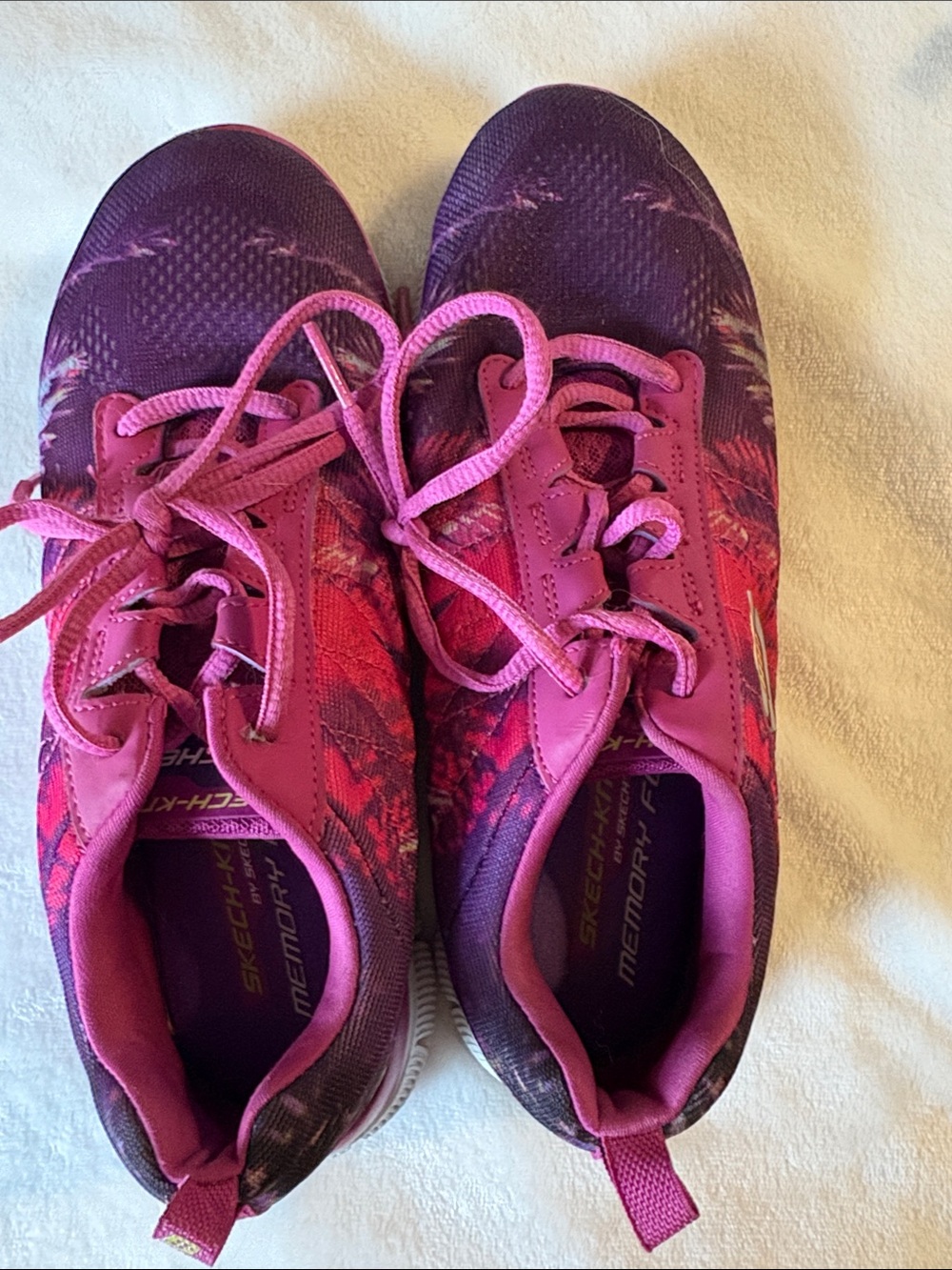 Skechers Women's Athletic Sneakers in Pink and Purple